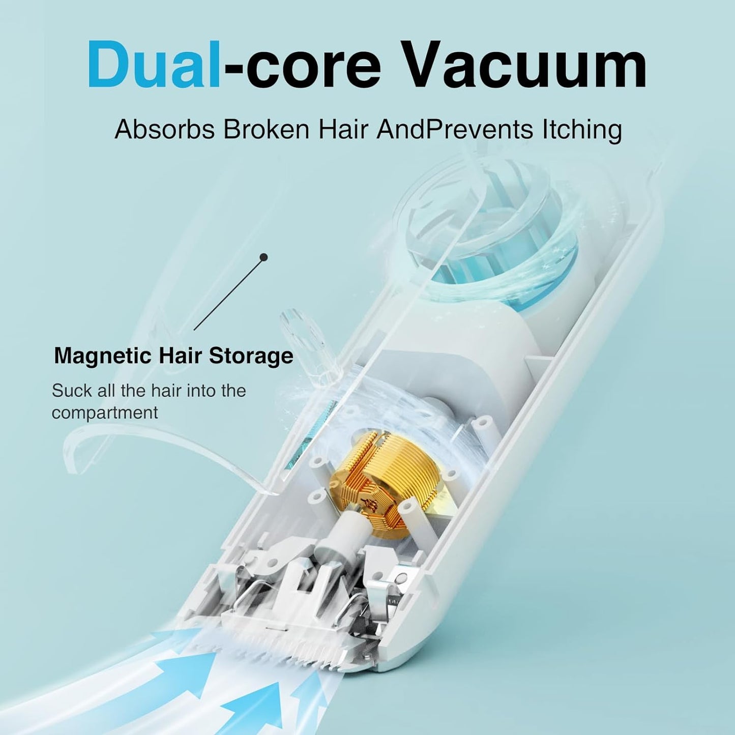 Baby Hair Clippers with Vacuum Maxum