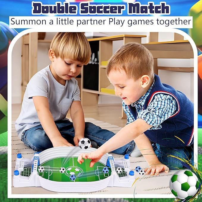 Tabletop Football Set | BUY 1 GET 1 FREE | مجموعة كرة القدم الطاولة | اشتري 1 واحصل على 1 مجانًا