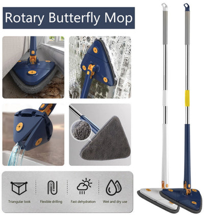360 Rotating Adjustable Mop | ممسحة دوارة قابلة للتعديل 360 درجة